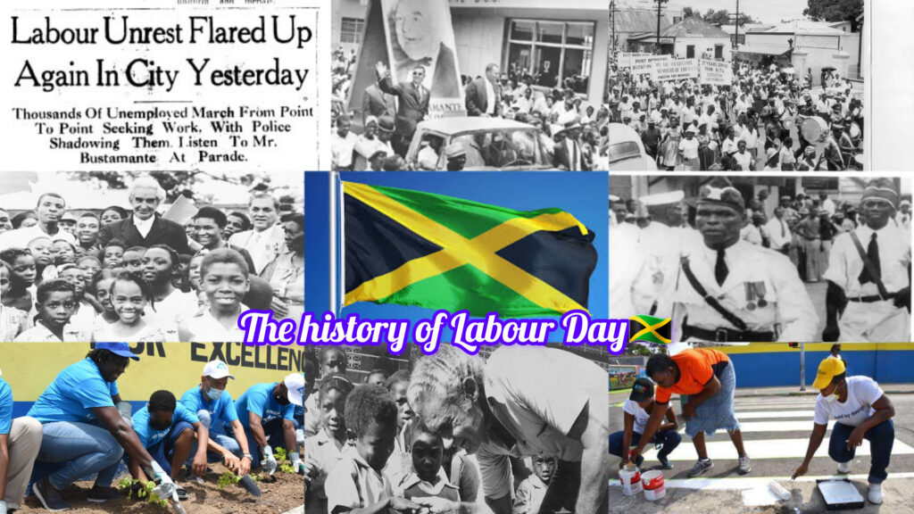 The history of the Jamaican Labour Day Industrial Riots, Protests